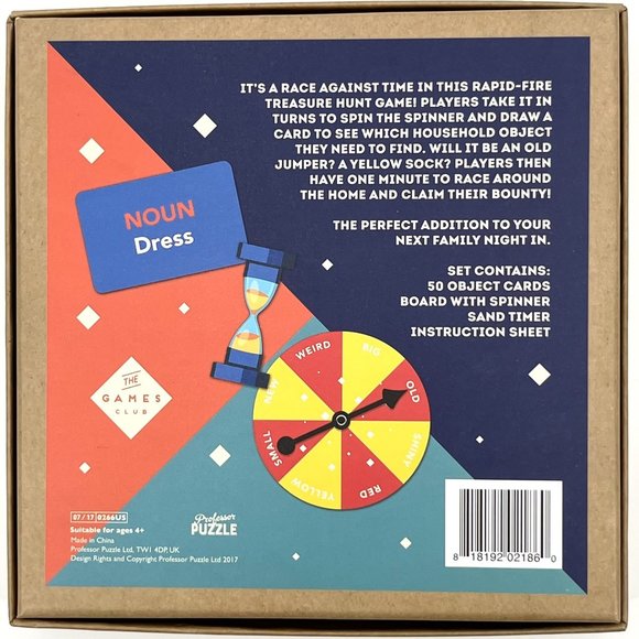 Treasure Hunt Scavenger Party Game by Games Club - Picture 3 of 3